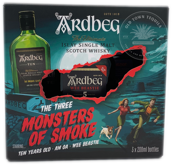 ARDBEG The Ultimate Islay Single Malt Scotch Whisky The THREE MONSTERS OF SMOKE 3x200ml